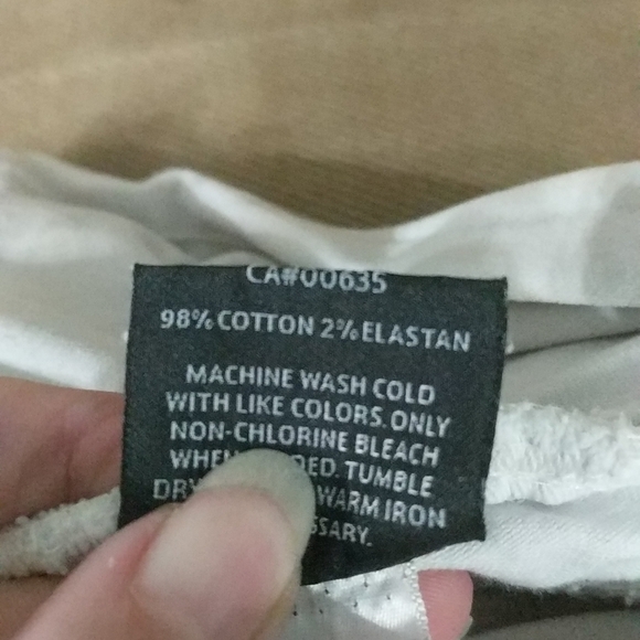 Hudson A Pea In The Pod Collection White Denim Maternity Skirt - size 27 - Picture 4 of 8